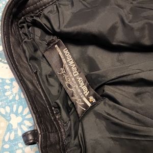 Womens VINTAGE Harley Davidson leather pants